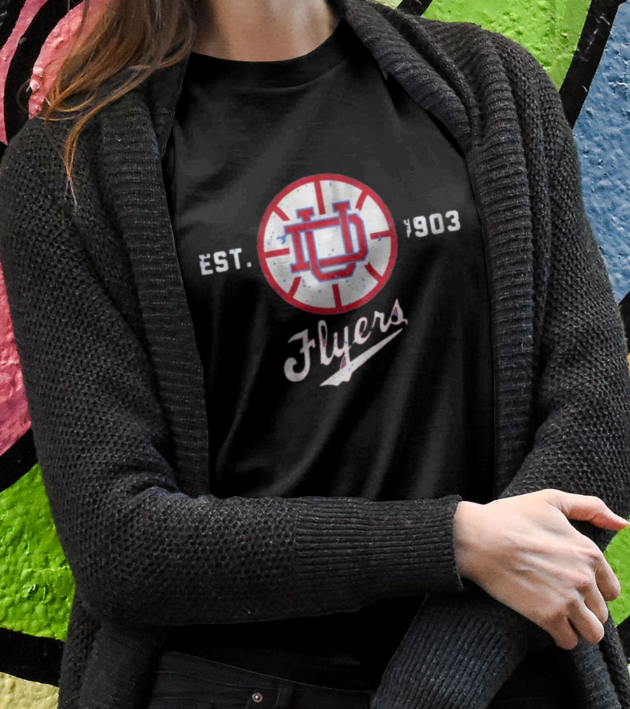 Dayton Flyers Basketball Vintage Est 1903 T-Shirt