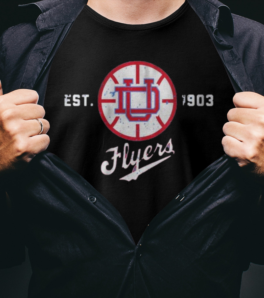 Dayton Flyers Basketball Vintage Est 1903 T-Shirt