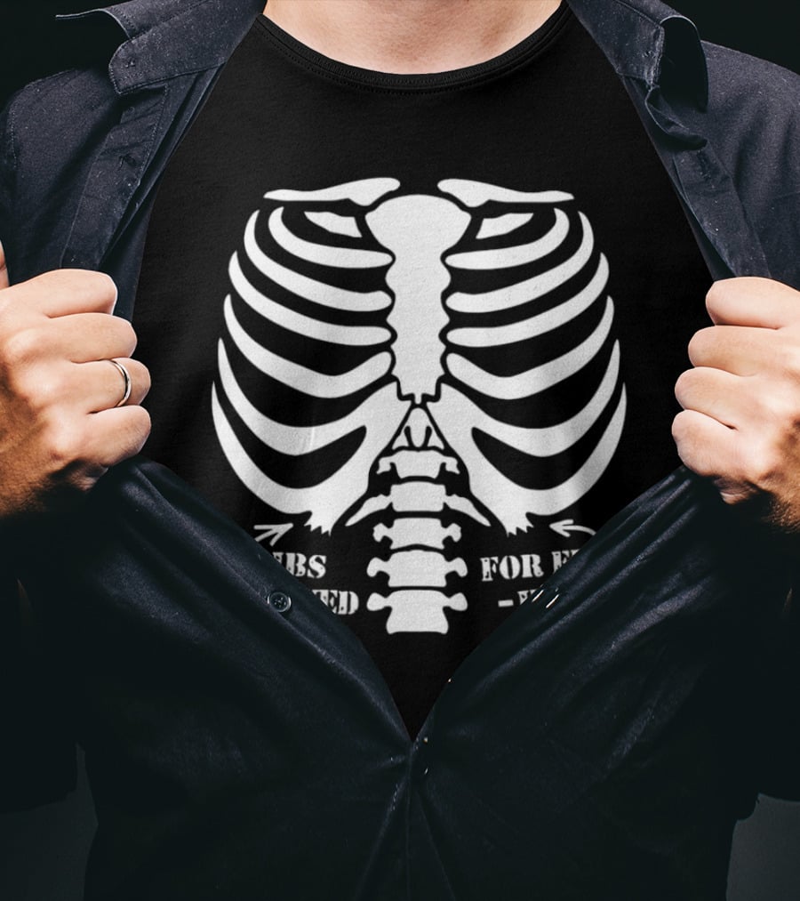 Ribs Removed For Flexibility Skeleton Rib Cage T-Shirt