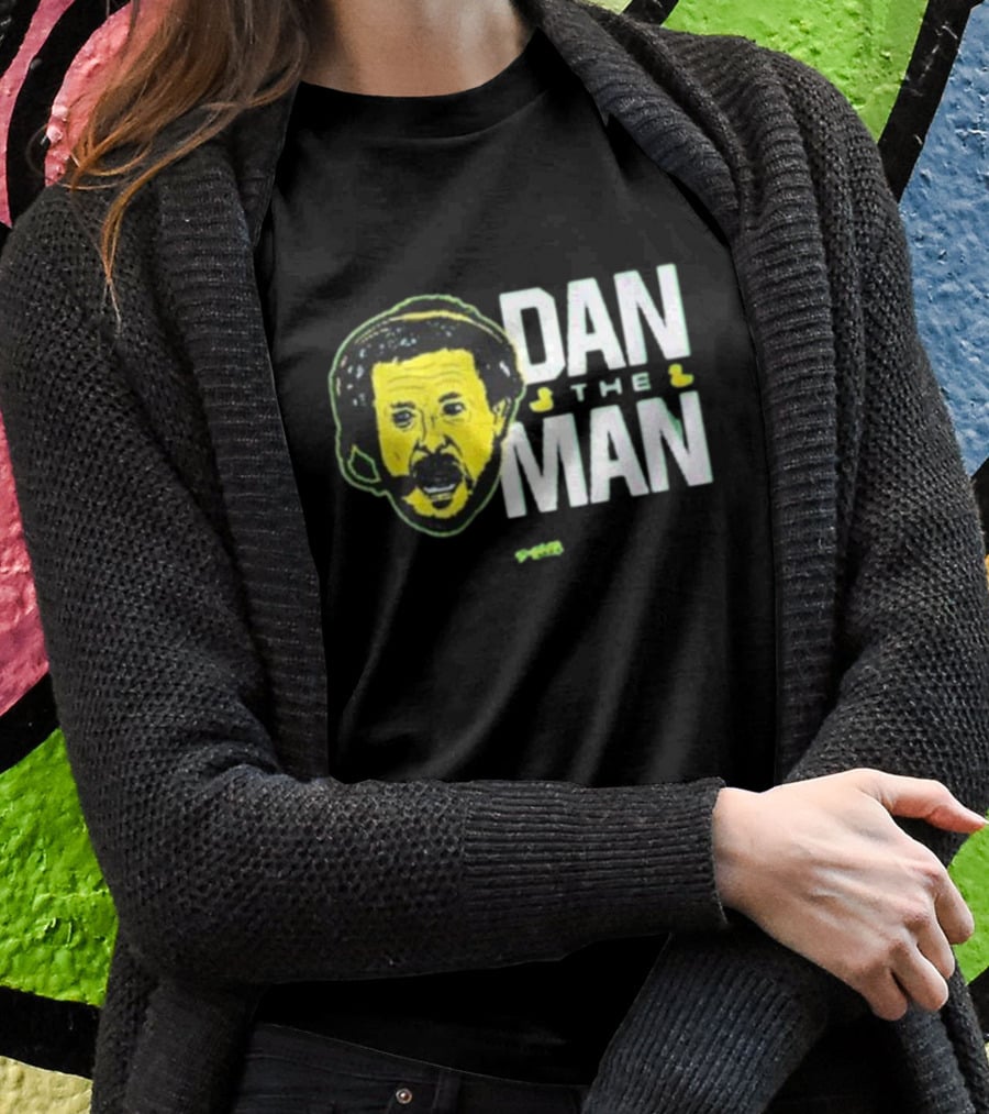 Dan The Man Coach Face With Headset T-Shirt