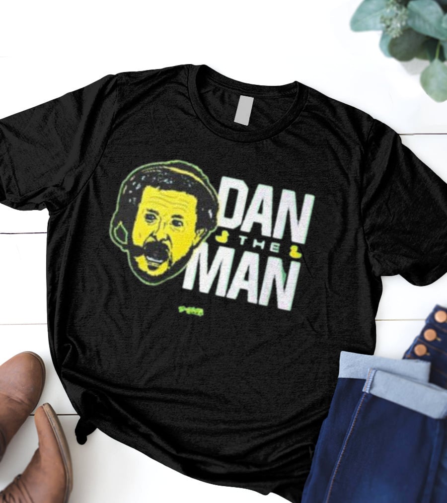 Dan The Man Coach Face With Headset T-Shirt