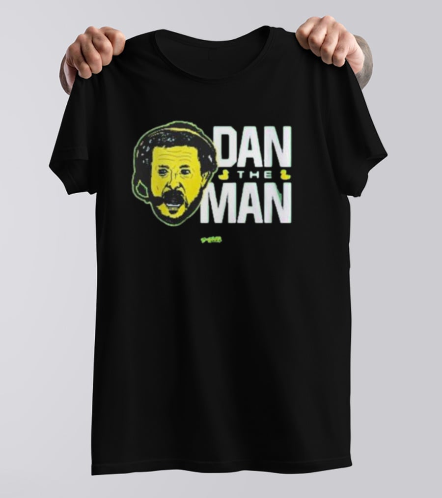 Dan The Man Coach Face With Headset T-Shirt