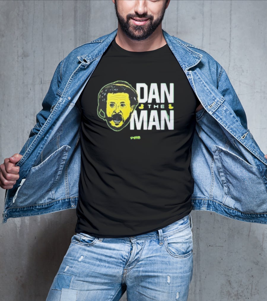 Dan The Man Coach Face With Headset T-Shirt