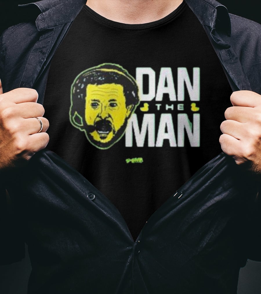 Dan The Man Coach Face With Headset T-Shirt