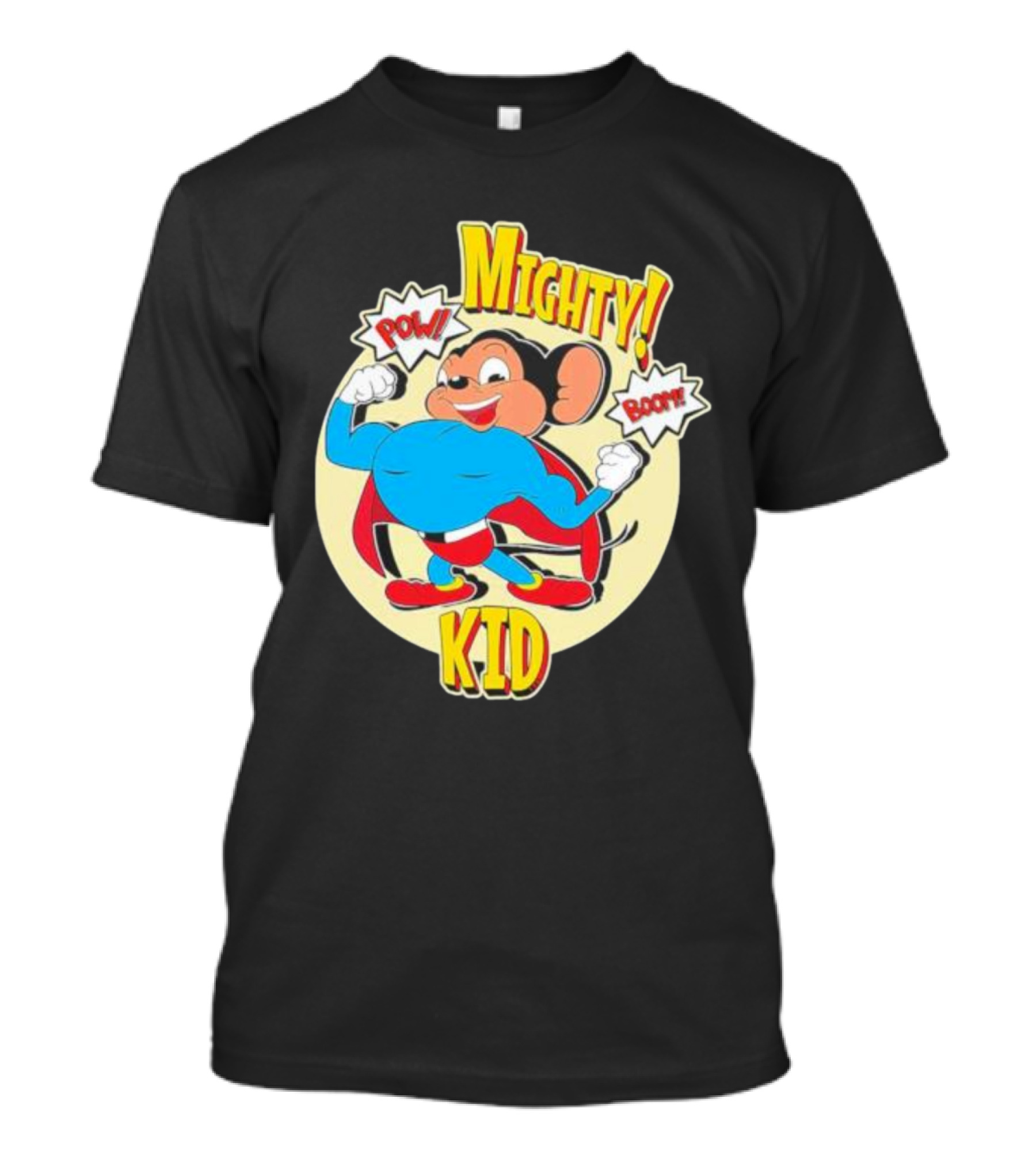 Mighty Kid Superhero Mouse Pow Boom Children's T-Shirt