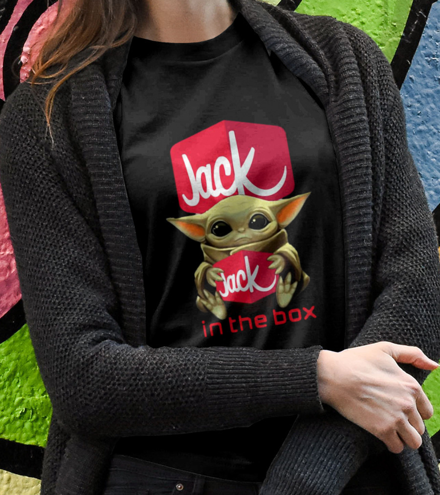 Baby Yoda Embrace Jack In The Box T-Shirt