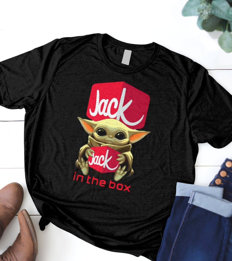 Baby Yoda Embrace Jack In The Box T-Shirt