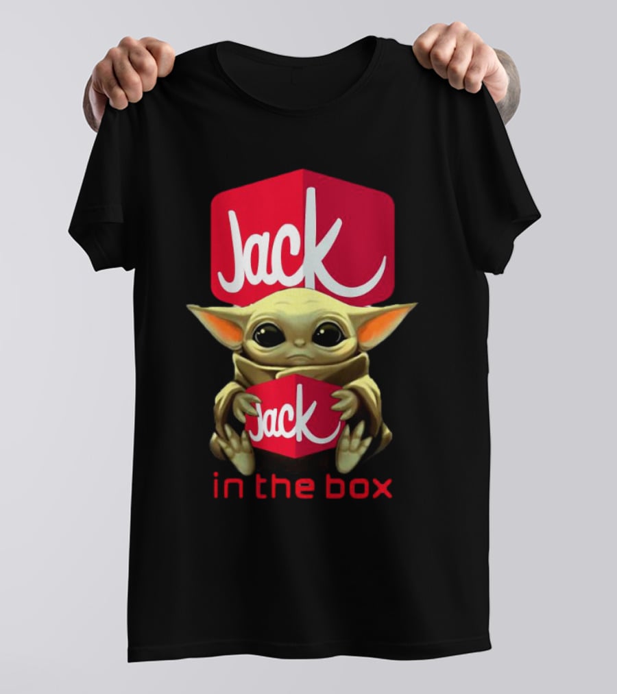 Baby Yoda Embrace Jack In The Box T-Shirt
