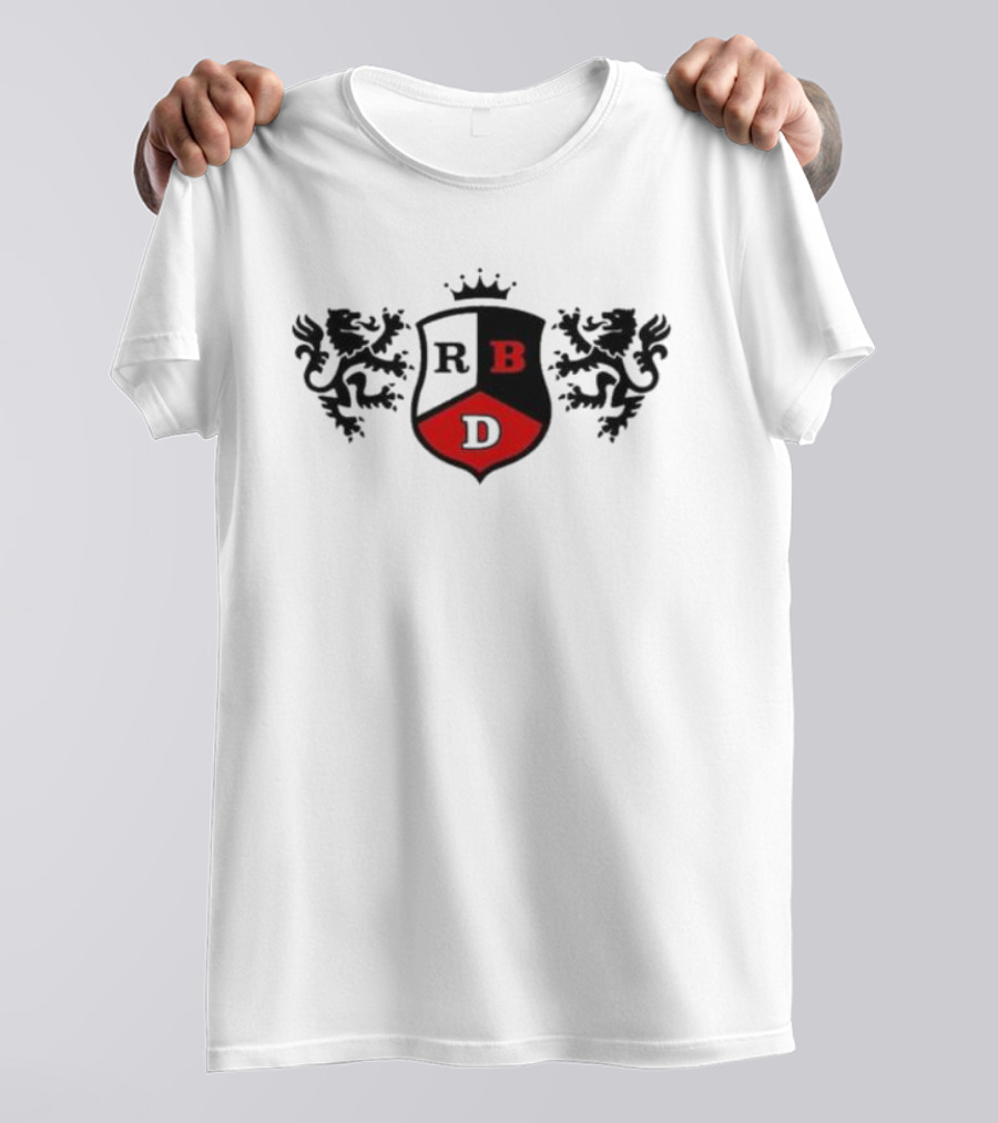 RB D Regal Crest Emblem Lion Shield T-Shirt