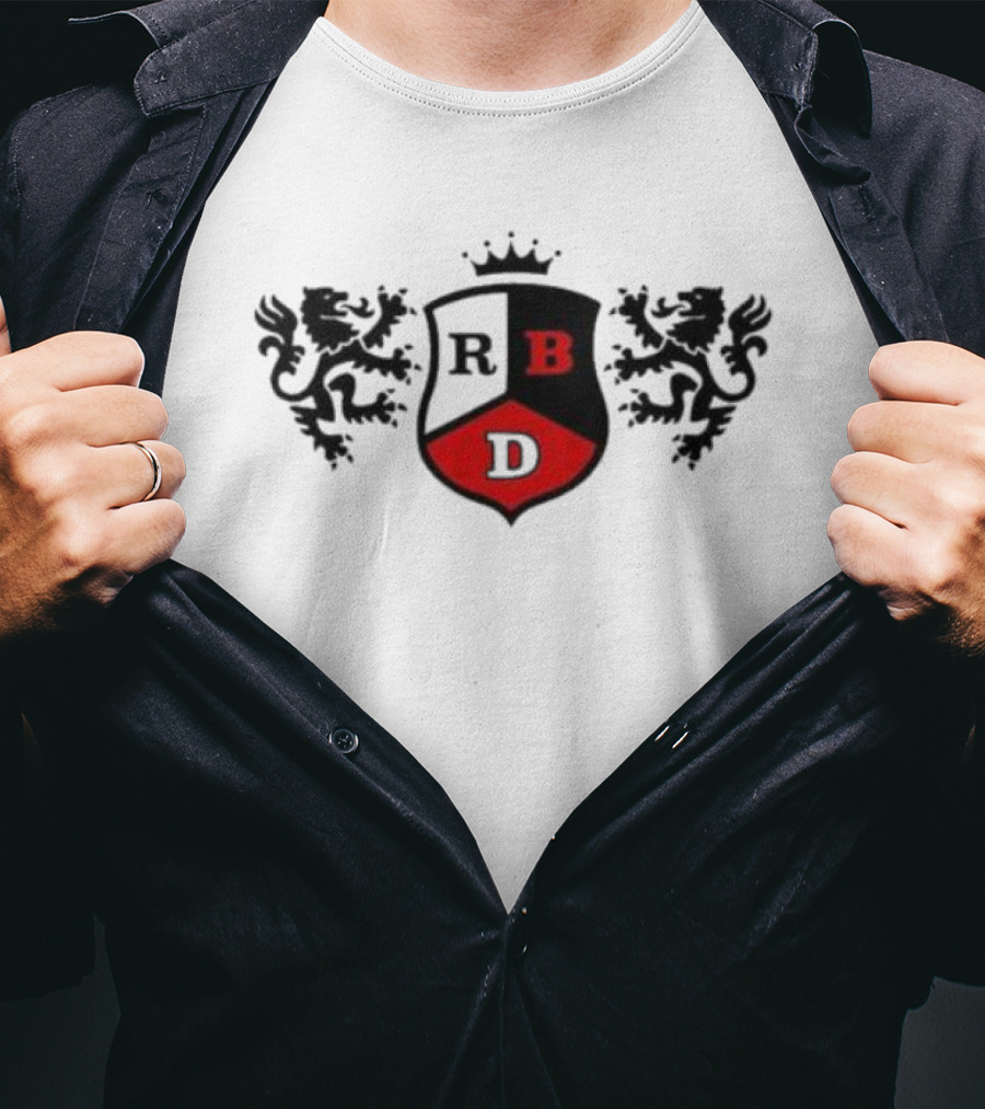 RB D Regal Crest Emblem Lion Shield T-Shirt