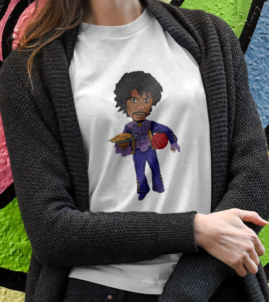 Dave Chappelle Prince Basketball Pancakes T-Shirt