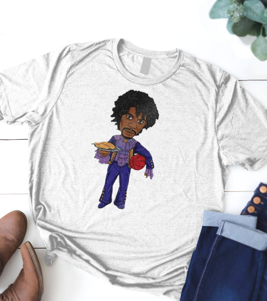 Dave Chappelle Prince Basketball Pancakes T-Shirt