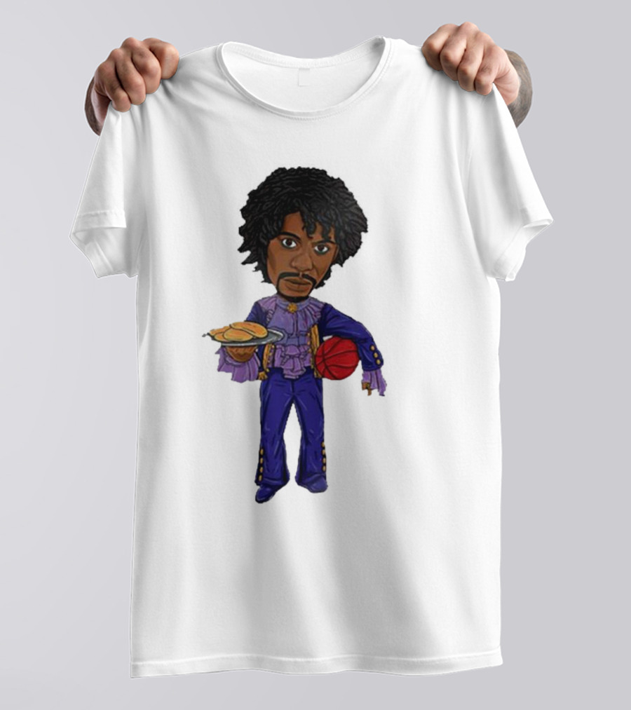 Dave Chappelle Prince Basketball Pancakes T-Shirt