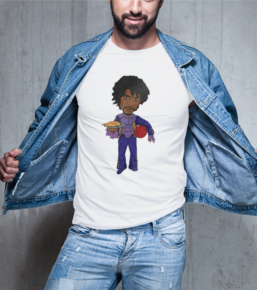 Dave Chappelle Prince Basketball Pancakes T-Shirt