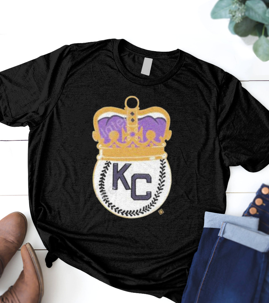 Kansas City Monarchs KC Crown Baseball T-Shirt