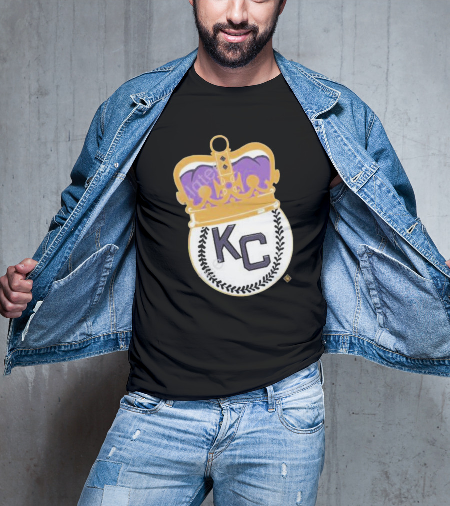 Kansas City Monarchs KC Crown Baseball T-Shirt