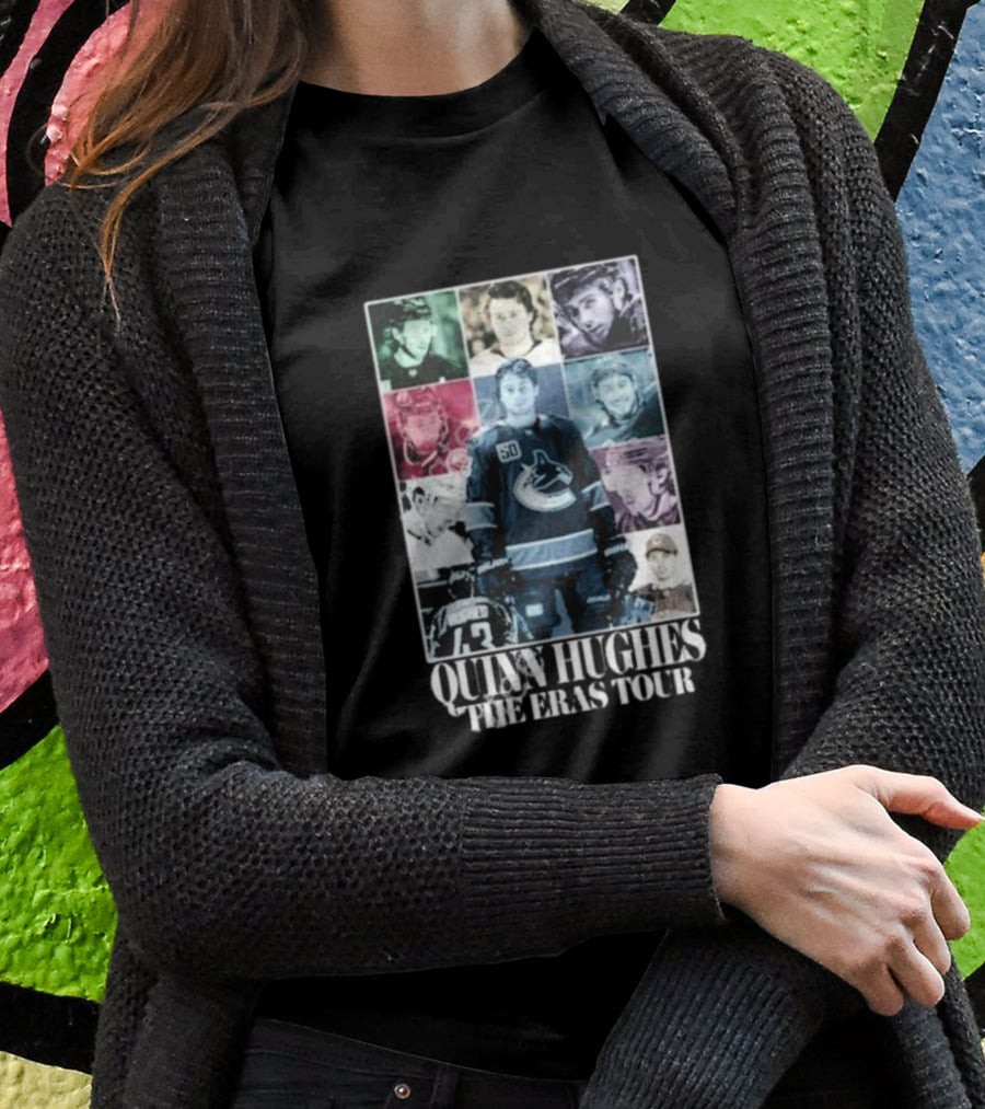 Quinn Hughes The Eras Tour T-Shirt