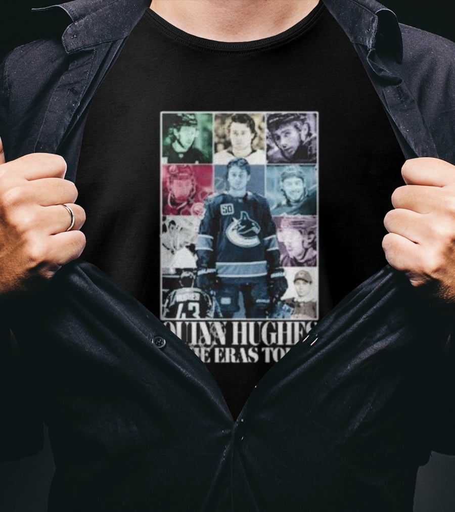 Quinn Hughes The Eras Tour T-Shirt