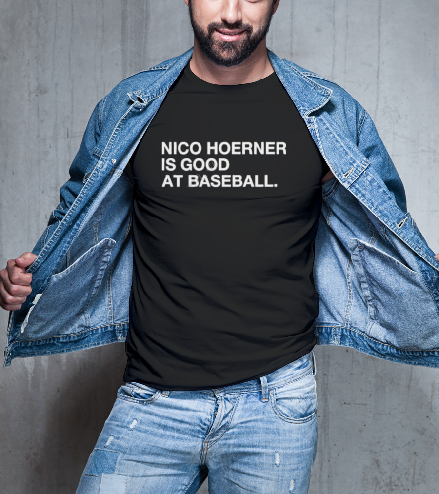 Nico Hoerner Is Good At Baseball T-Shirt