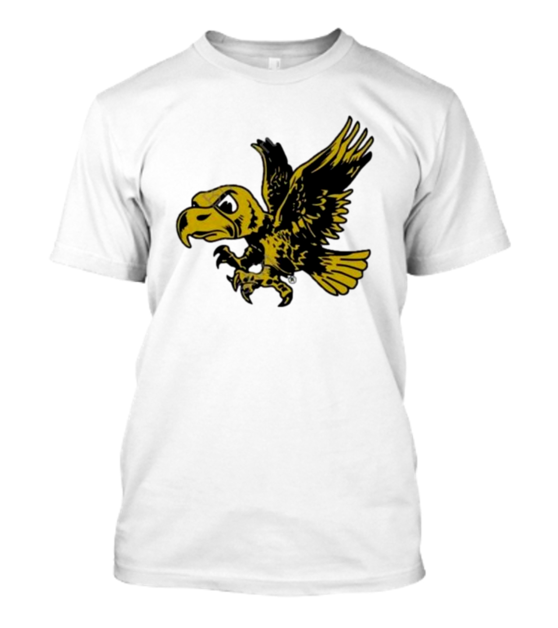 University Of Iowa Vintage Flying Herky Wall Decals T-Shirt