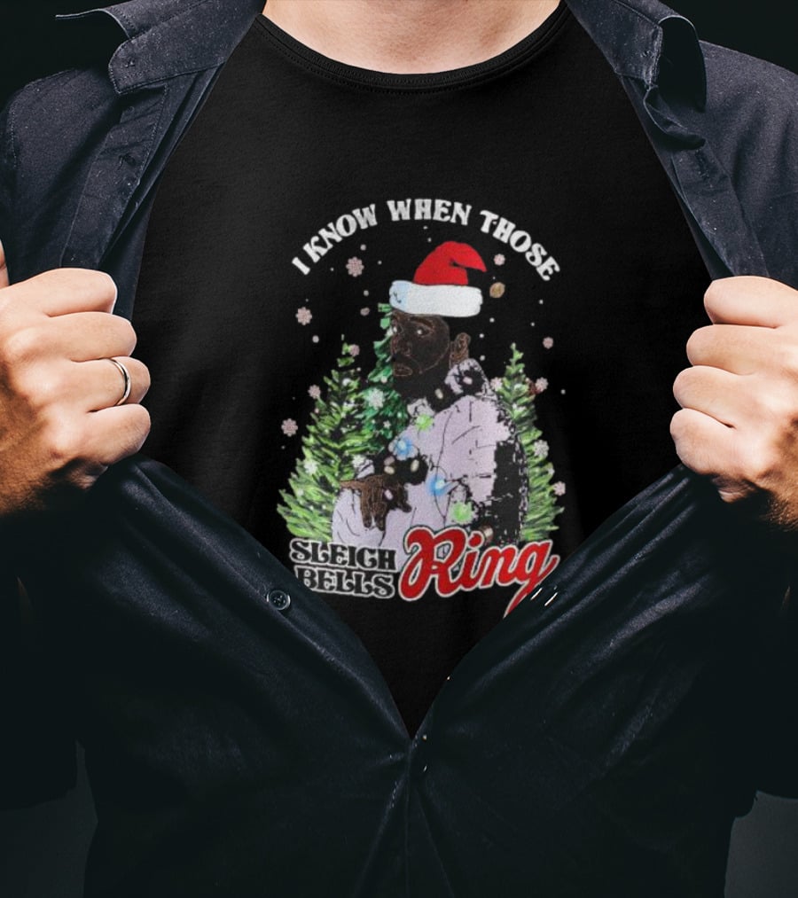 I Know When Those Sleigh Bells Ring Happy Holiday Merry Christmas Drake T-Shirt