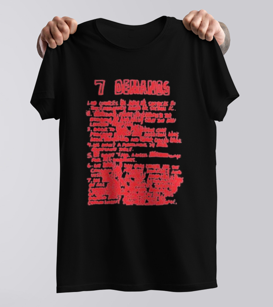 7 Demandos Ericdoa Siempre Pa’lante T-Shirt