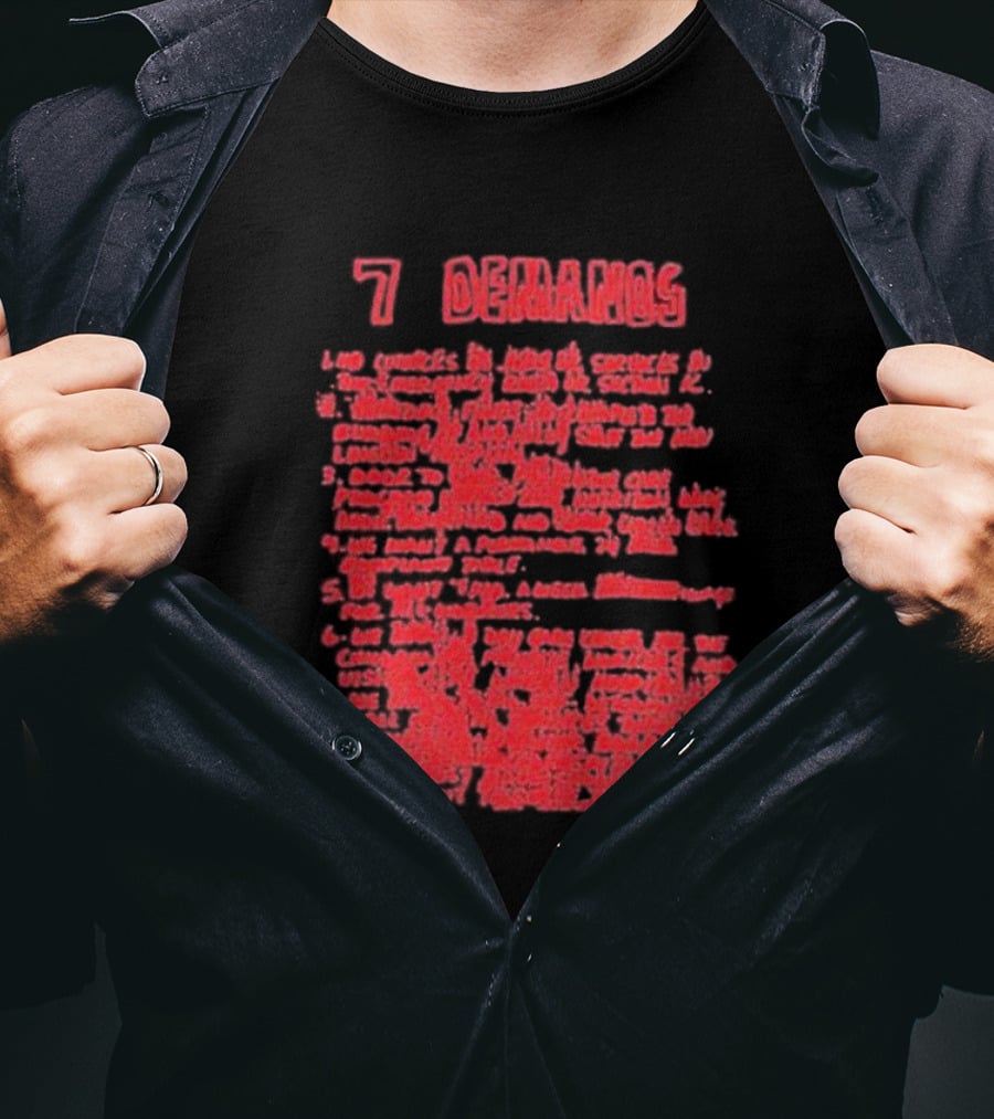 7 Demandos Ericdoa Siempre Pa’lante T-Shirt