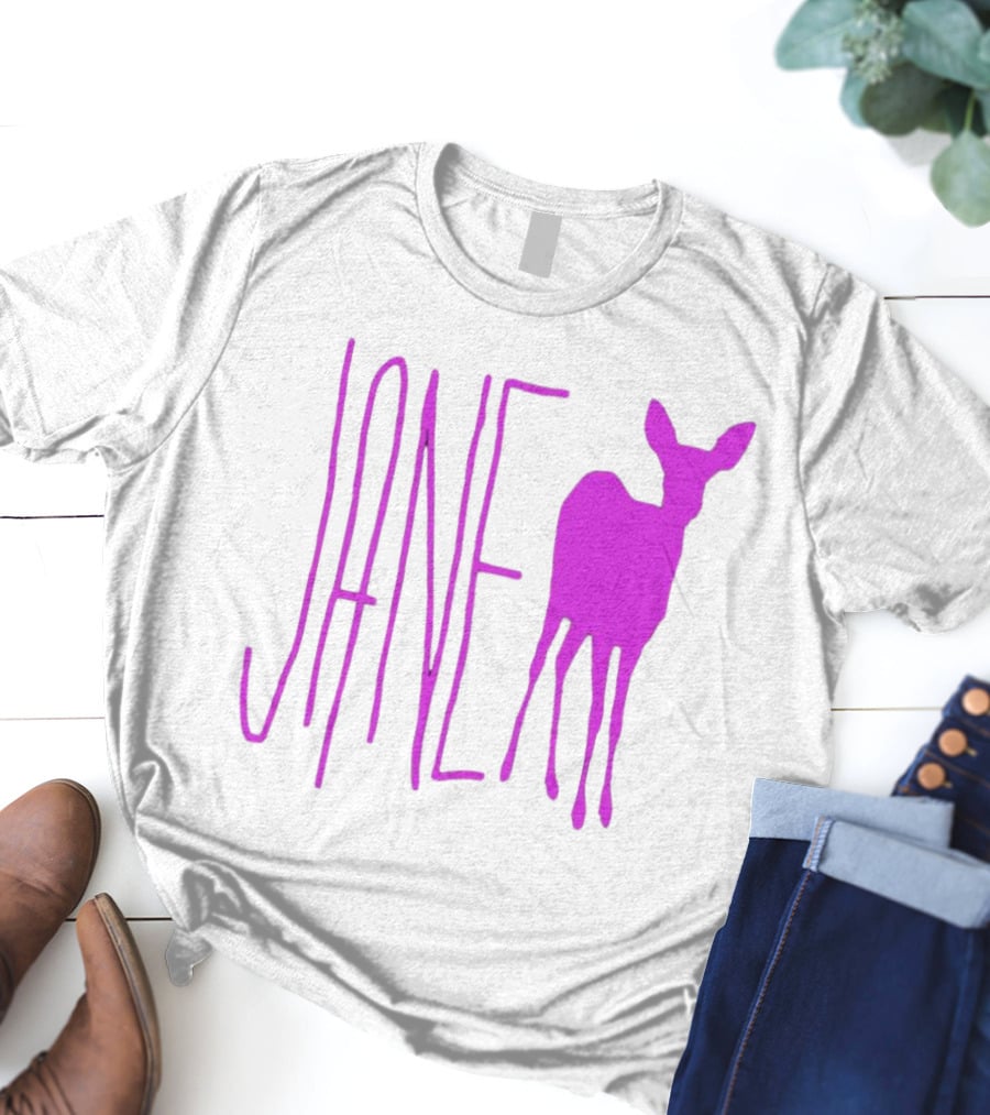 Forbidden Planet Jane Doe Pink Deer T-Shirt