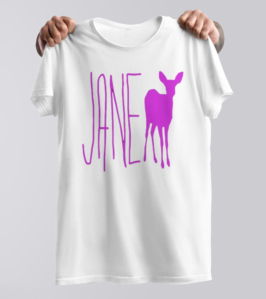 Forbidden Planet Jane Doe Pink Deer T-Shirt