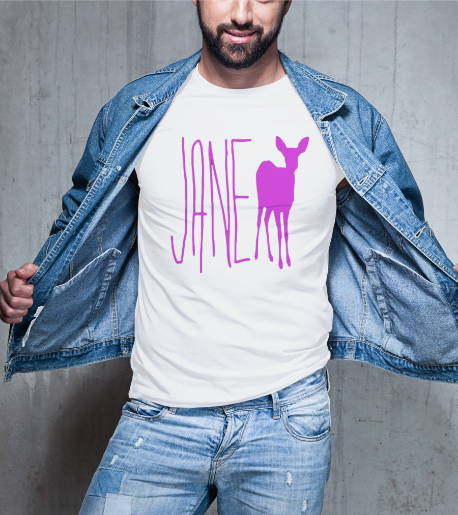 Forbidden Planet Jane Doe Pink Deer T-Shirt