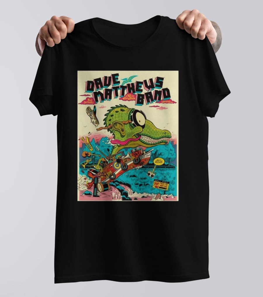 Dave Matthews Band Nov 8 Neenah Wisconsin Tour T-Shirt