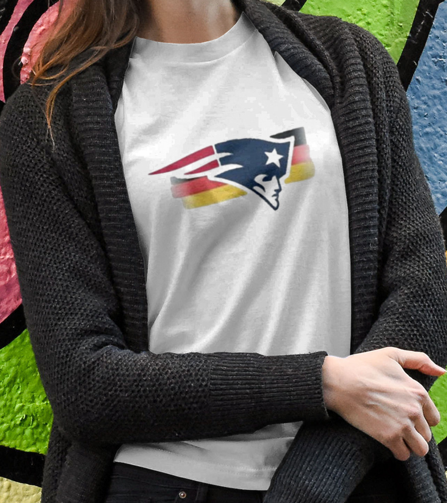 Hunter Henry Patriots Germany NFL Logo Edition T-Shirt