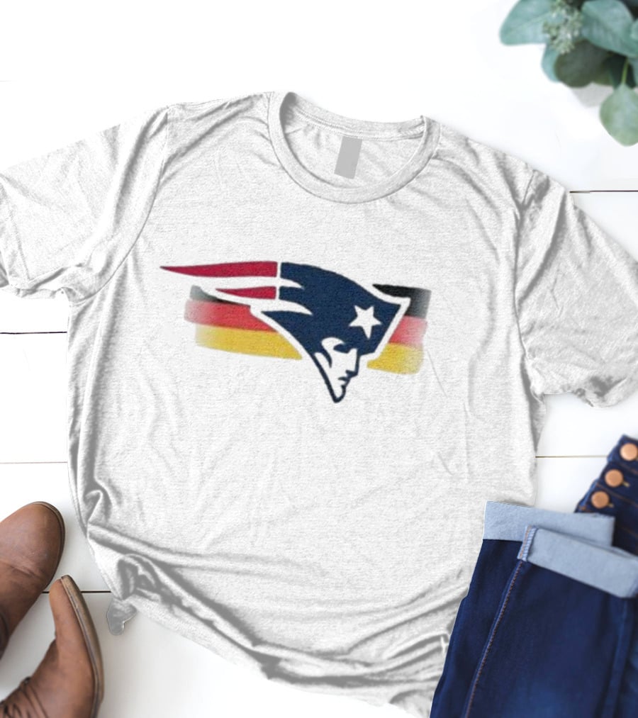 Hunter Henry Patriots Germany NFL Logo Edition T-Shirt