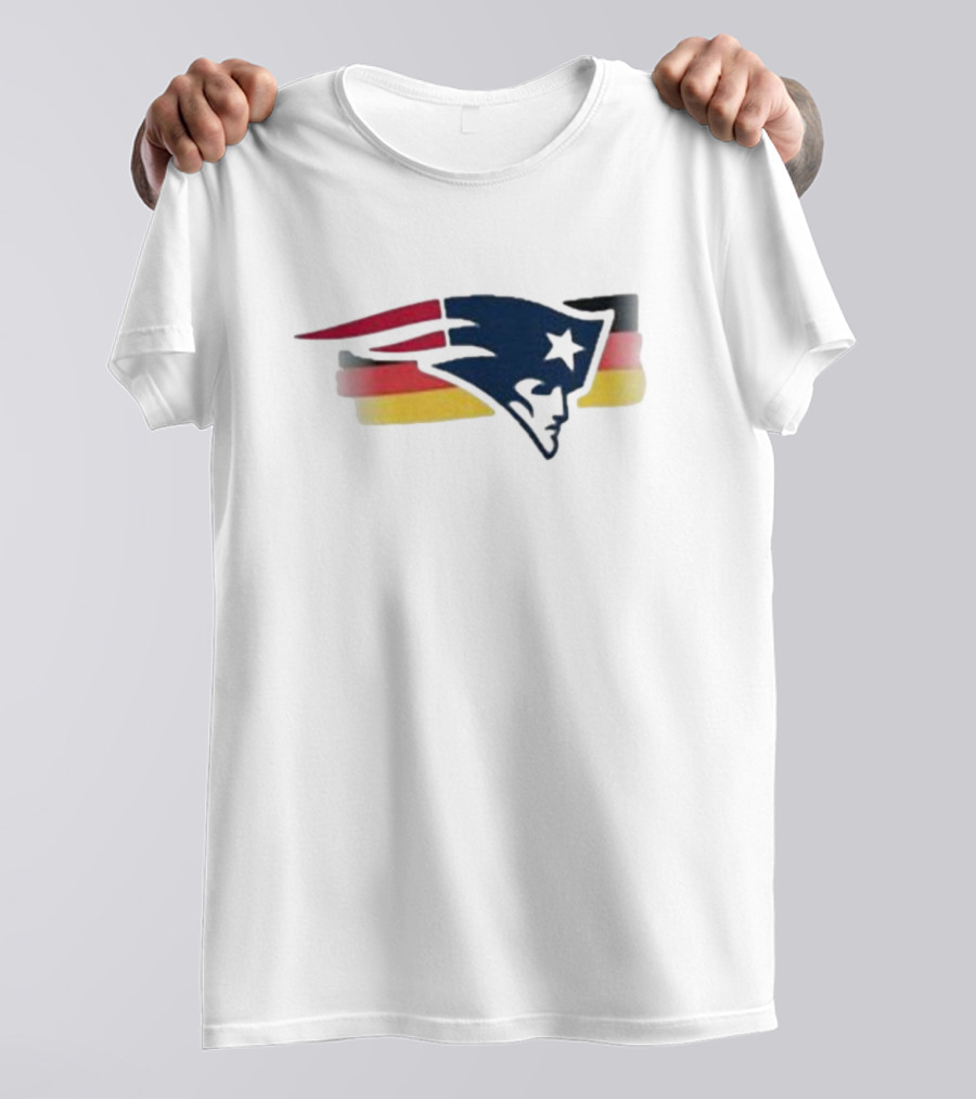 Hunter Henry Patriots Germany NFL Logo Edition T-Shirt