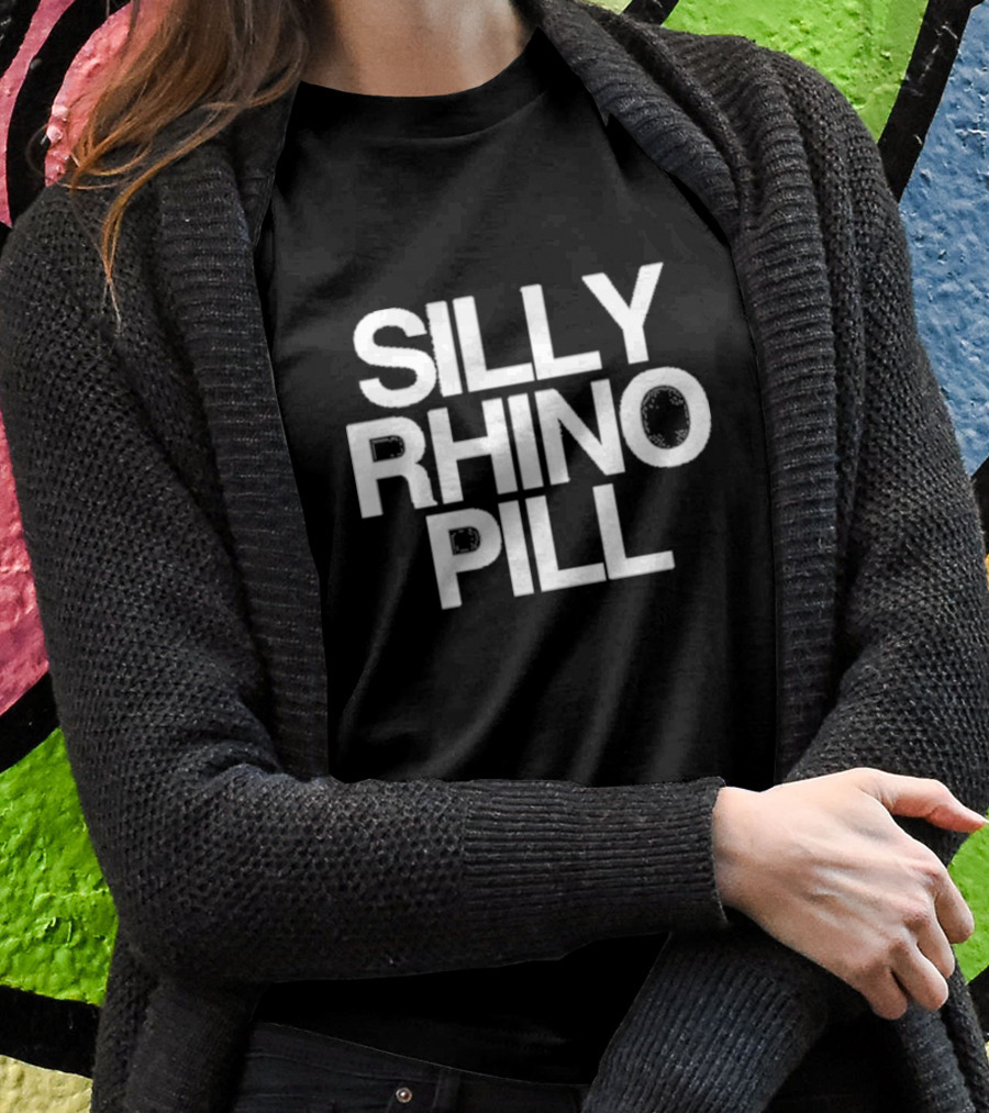 Silly Rhino Pill T-Shirt