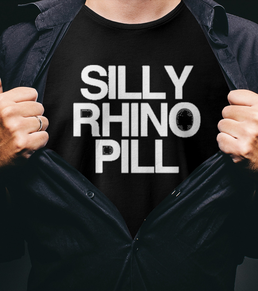 Silly Rhino Pill T-Shirt
