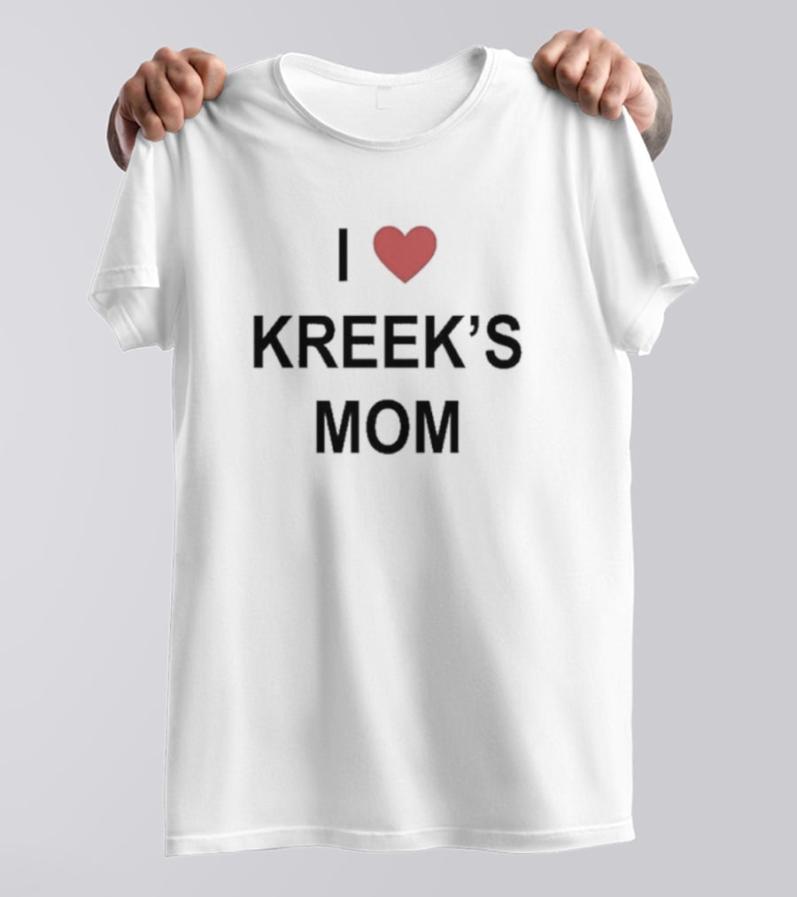 Timmehirl I Love Kreek’s Mom Red Heart T-Shirt