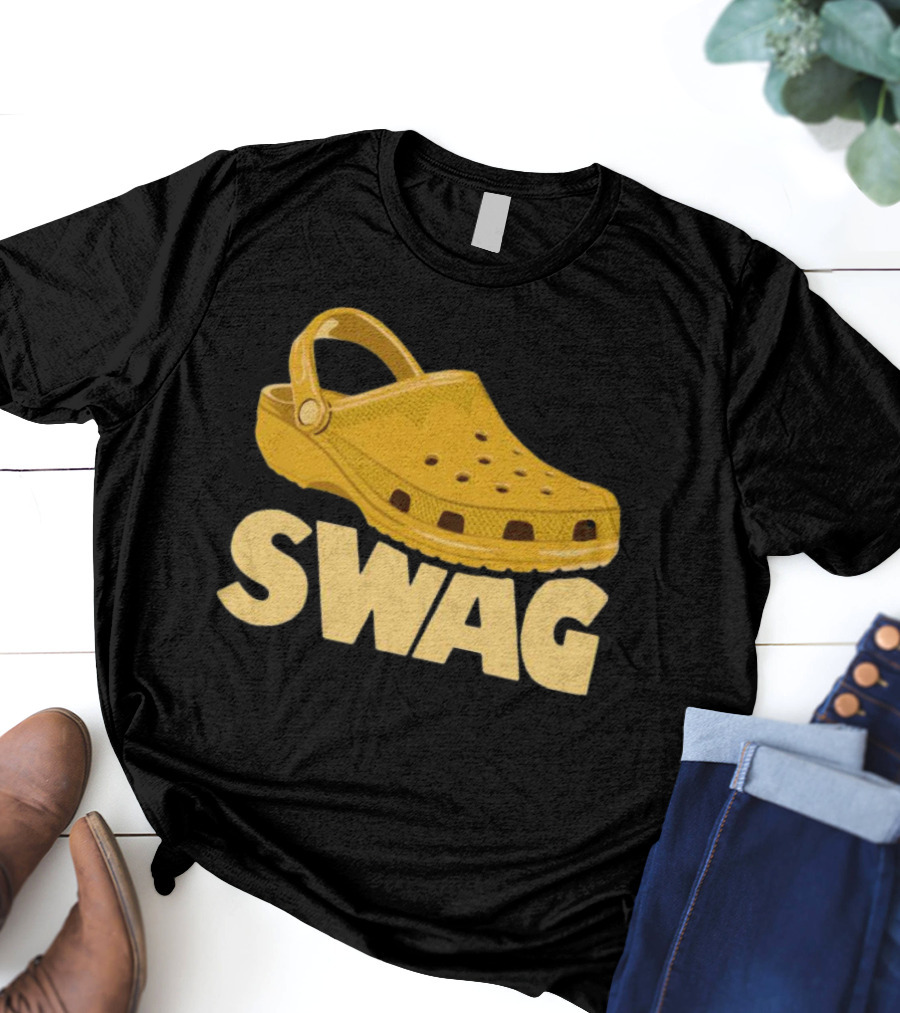 Croc Swag Yellow Clogs T-Shirt