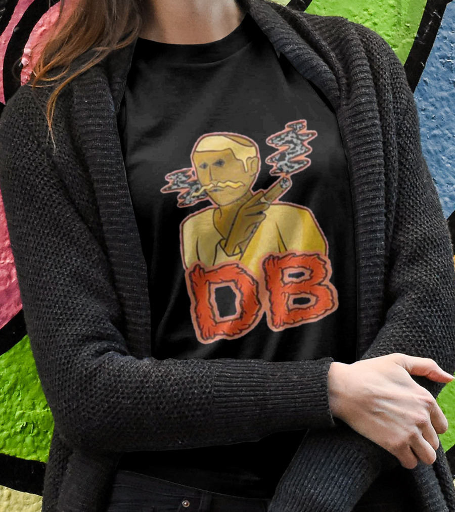 DB Character With Cigarette And Smoke T-Shirt