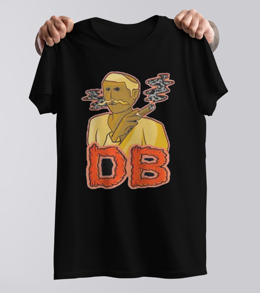 DB Character With Cigarette And Smoke T-Shirt