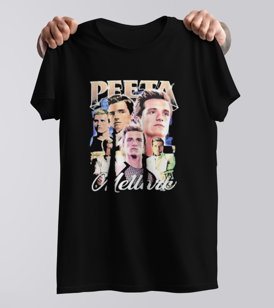 Peeta Mellark Multiple Faces Montage T-Shirt