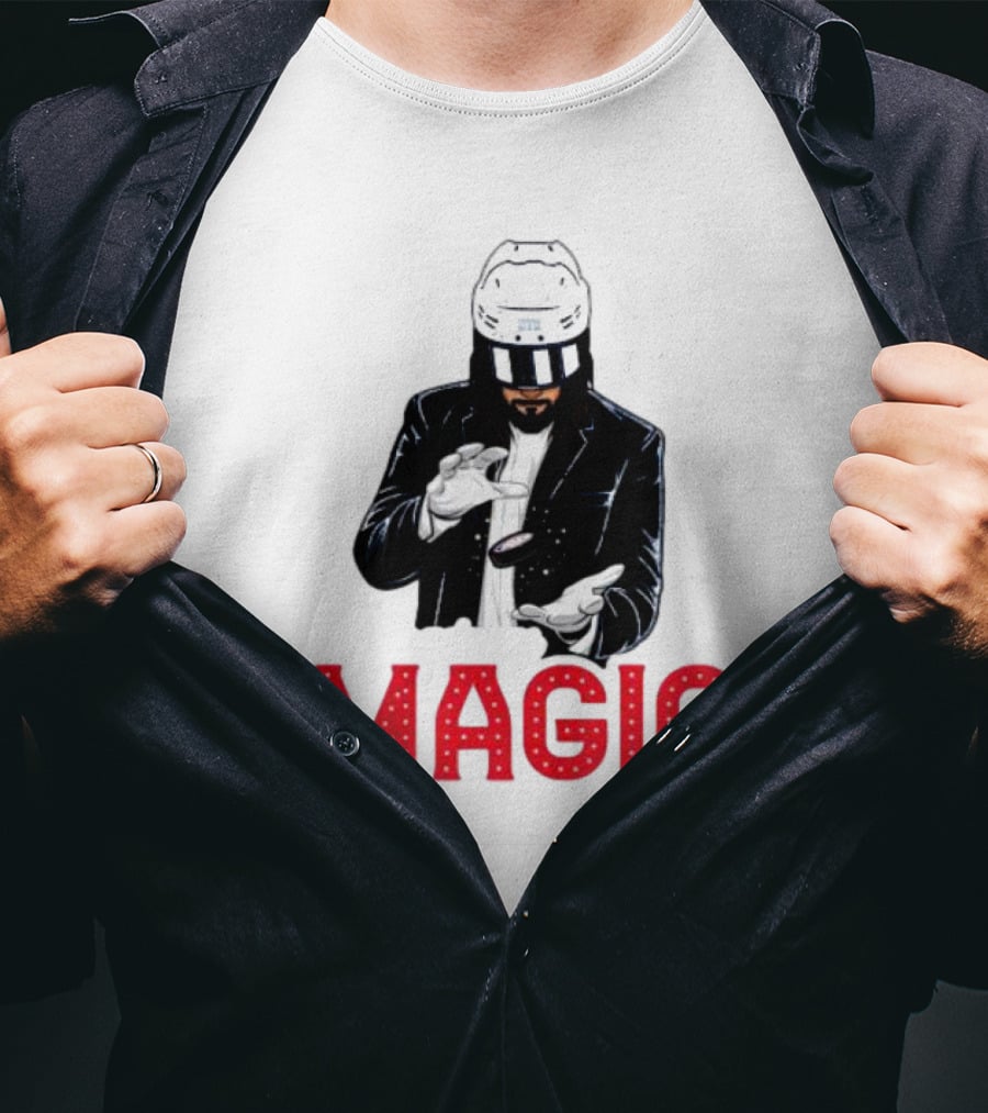 New York Rangers Broadway Magic Hockey Illusion T-Shirt