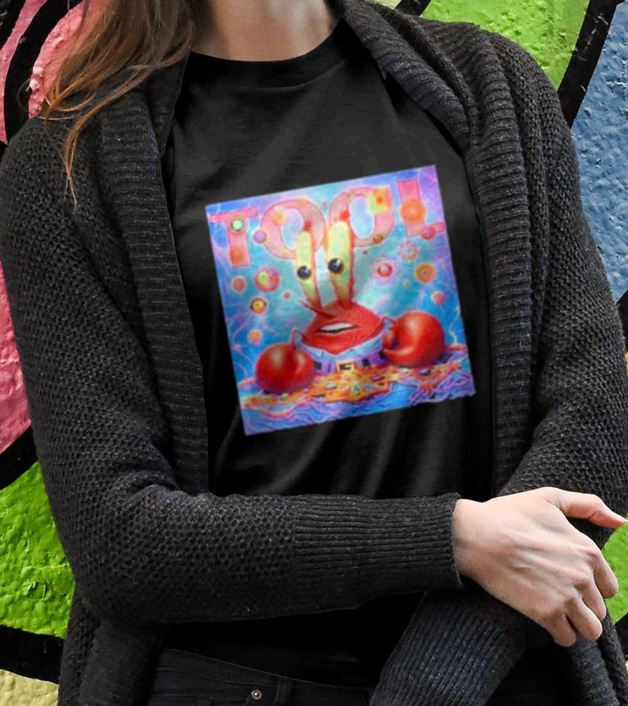 Tool Band Mr. Krabs Psychedelic Fusion T-Shirt