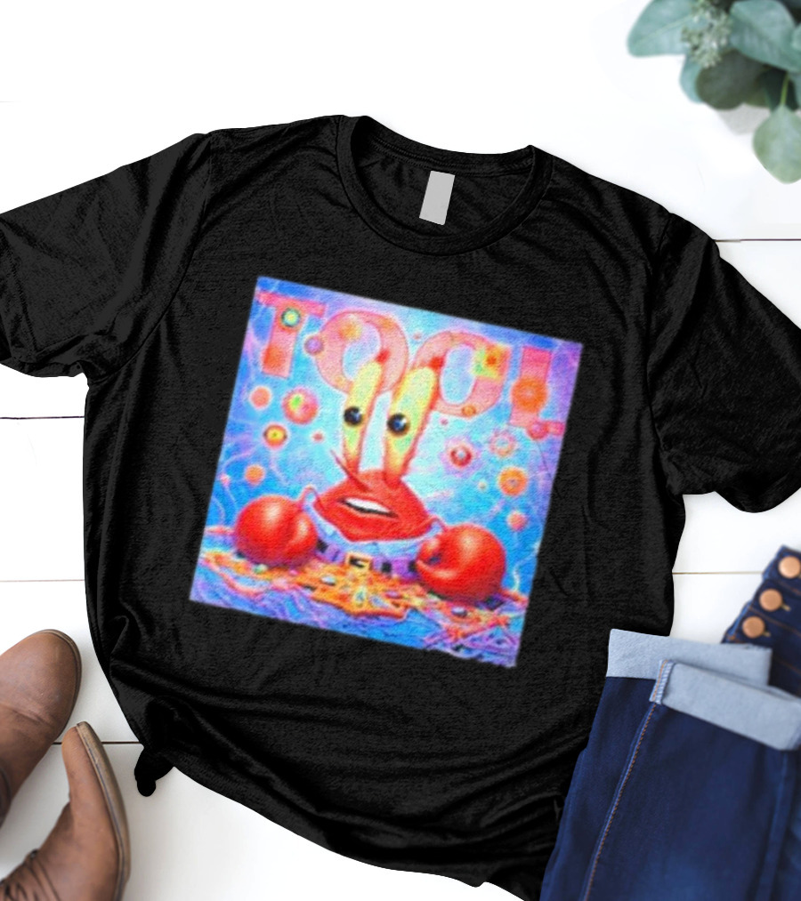 Tool Band Mr. Krabs Psychedelic Fusion T-Shirt