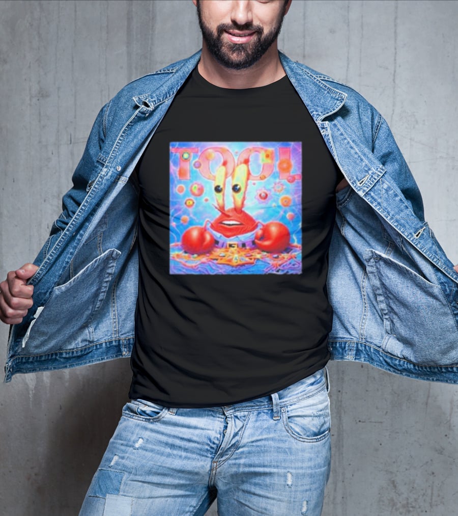 Tool Band Mr. Krabs Psychedelic Fusion T-Shirt