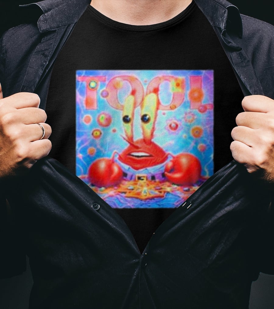 Tool Band Mr. Krabs Psychedelic Fusion T-Shirt