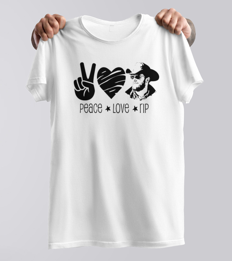 Peace Love Rip Cowboy T-Shirt