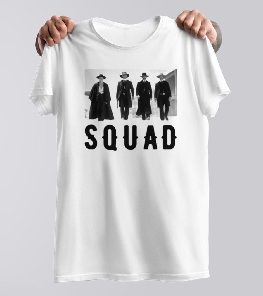 Tombstone Squad Western Cowboy Outlaws T-Shirt