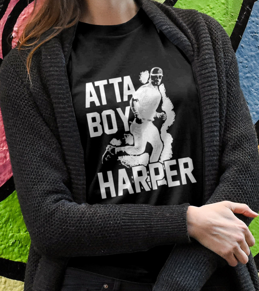 Atta Boy Harper Baseball Player Running T-Shirt