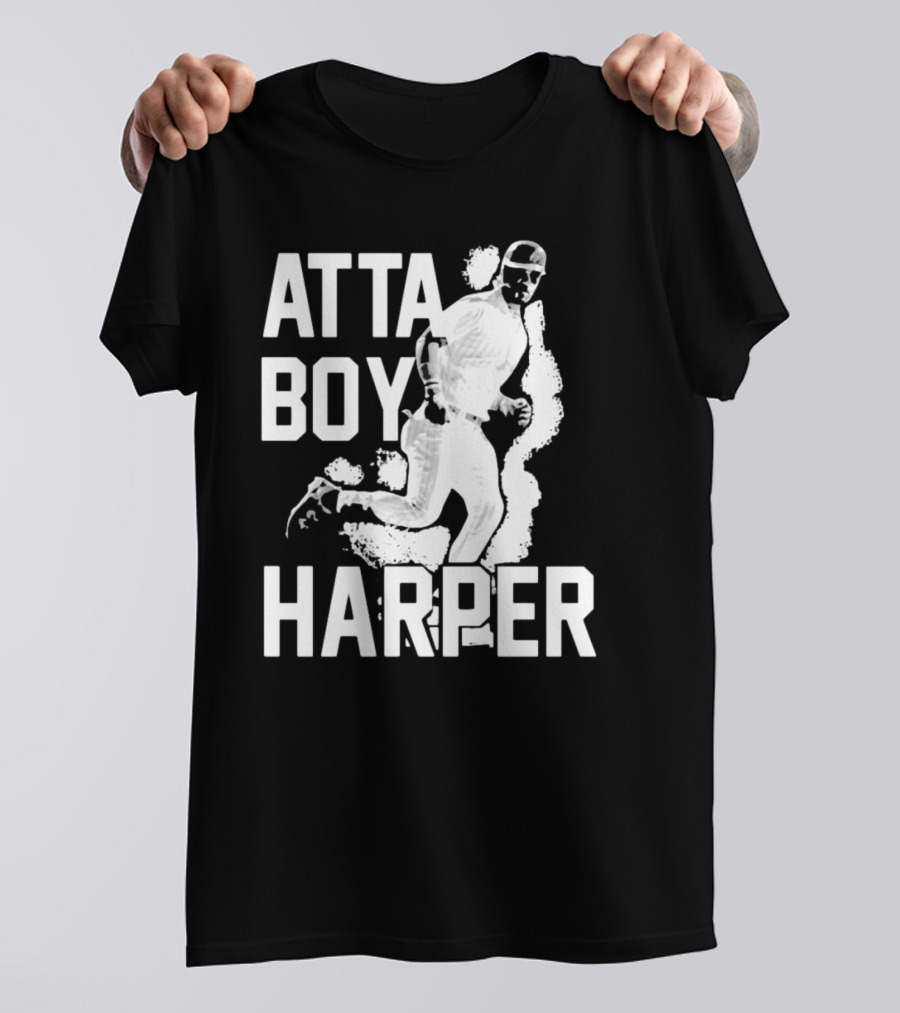 Atta Boy Harper Baseball Player Running T-Shirt